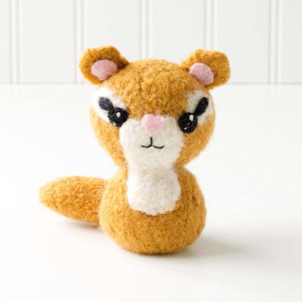 Backyard Critters 2 Felted Knitting Pattern