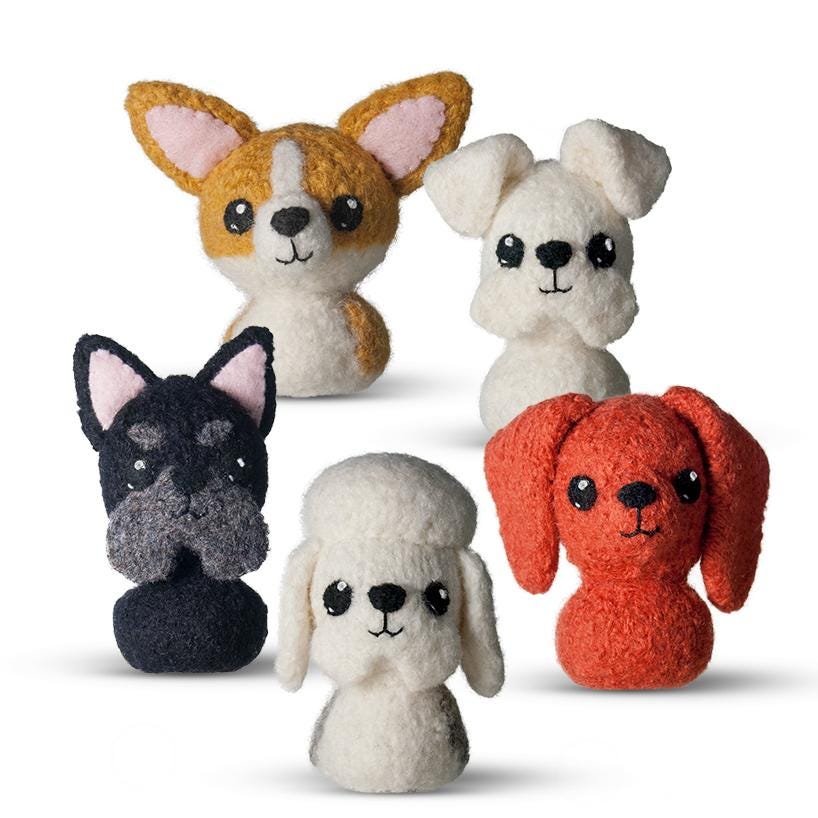 In the Doghouse 1 Felted Knitting Pattern