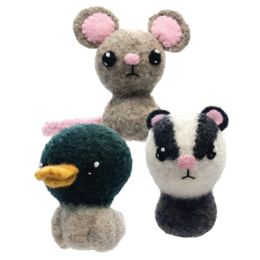 Backyard Critters 7 Felted Knitting Pattern