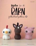 Born in a Barn 1 Felted Knitting Pattern