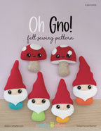 Oh Gno! Felt Craft Pattern Felt Sewing Pattern