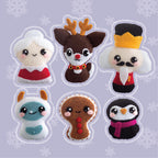 Ho Ho Holidays 2 Felt Craft Pattern