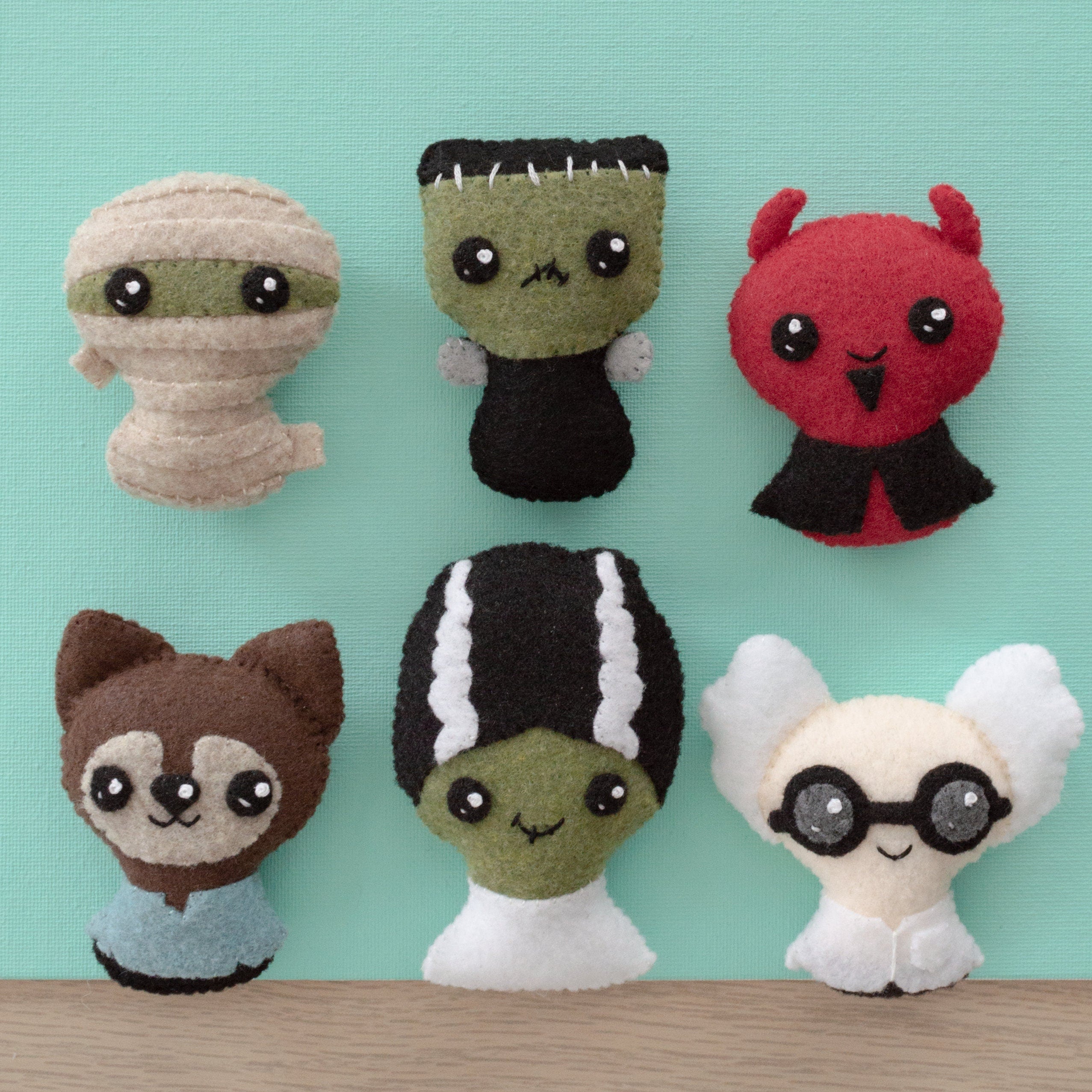 Trick or Treat 2 Felt Craft Pattern