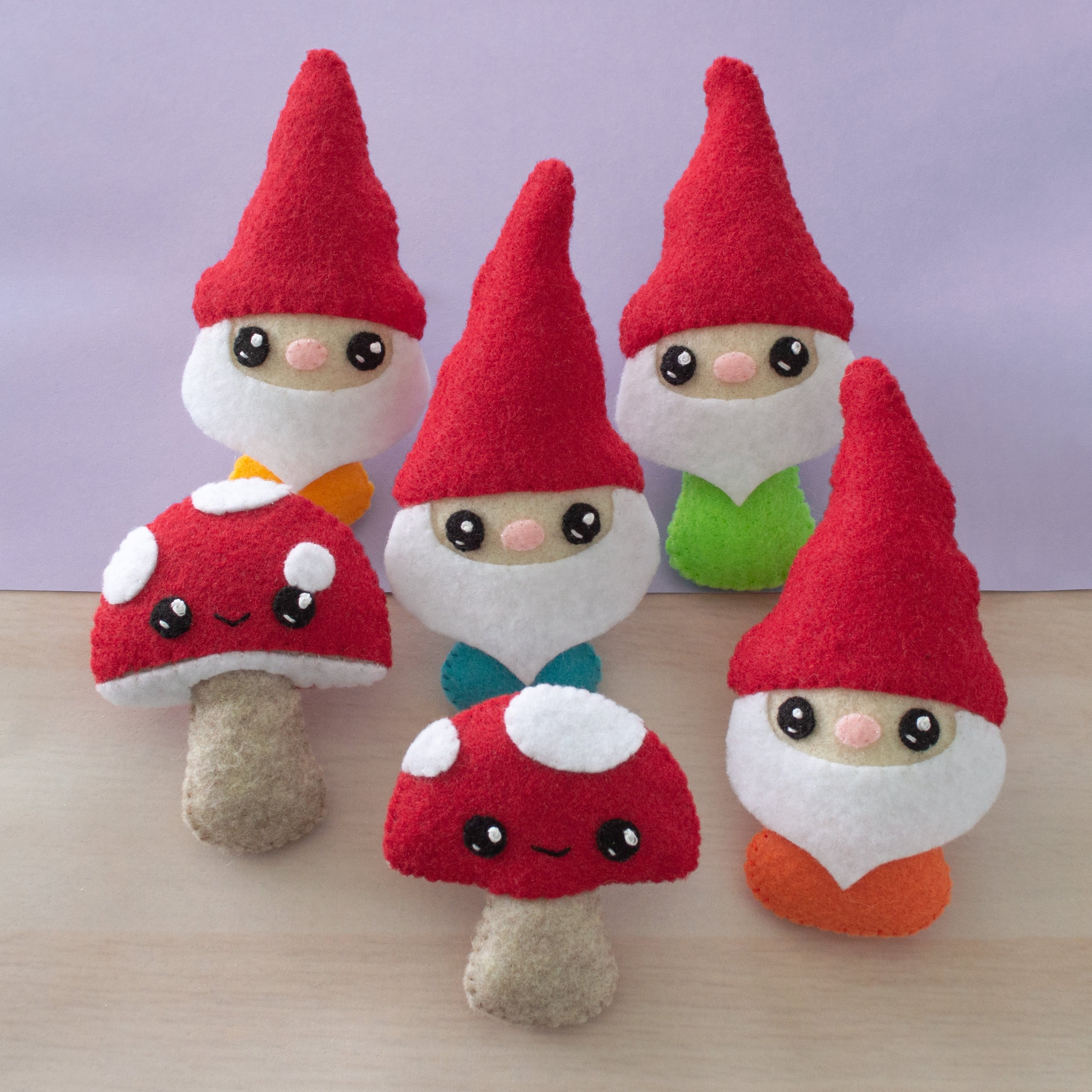 Oh Gno! Felt Craft Pattern Felt Sewing Pattern