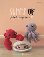 Surfs Up 1 Felted Knitting Pattern
