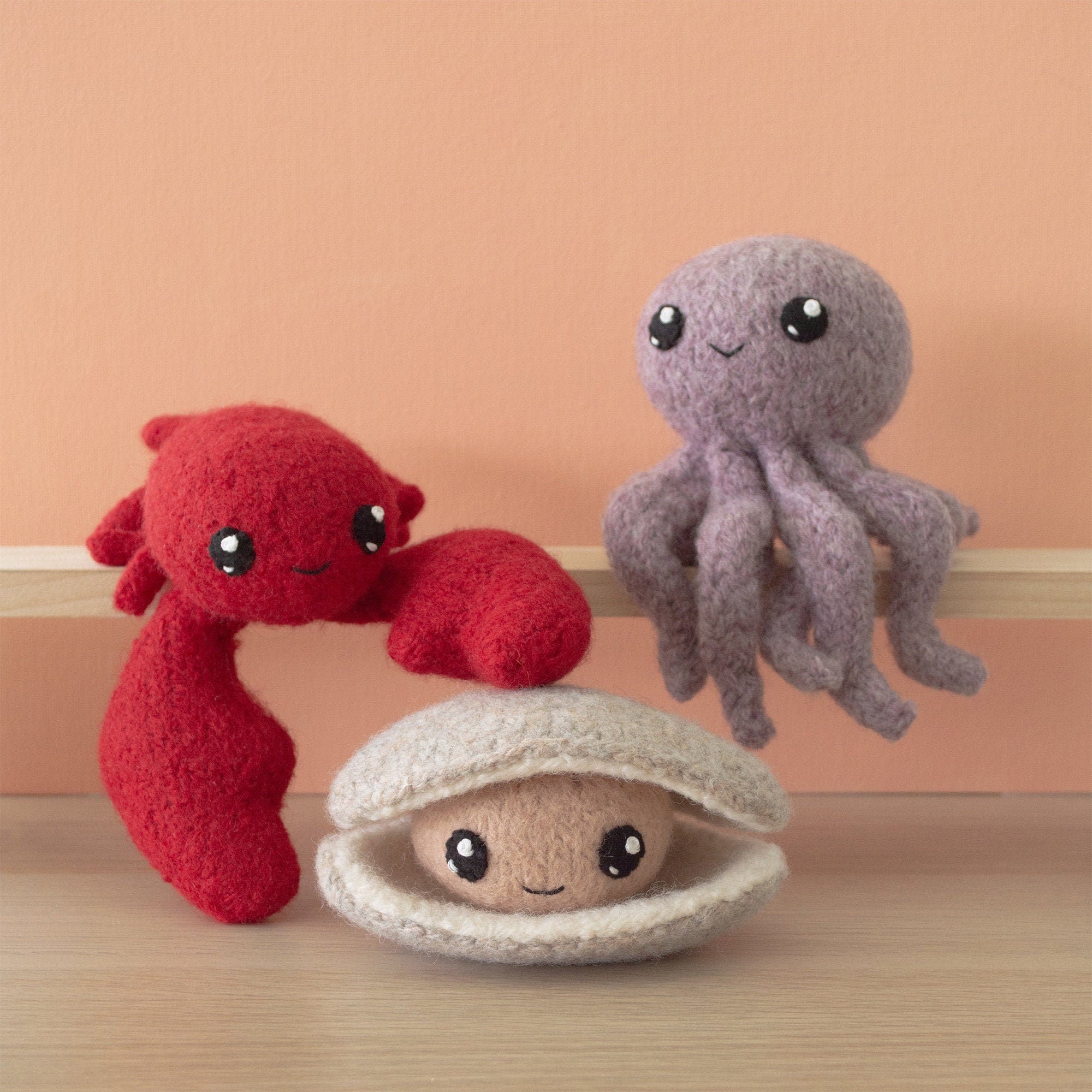Surfs Up 1 Felted Knitting Pattern