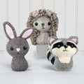 Backyard Critters 3 Felted Knitting Pattern