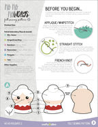 Ho Ho Holidays 2 Felt Craft Pattern