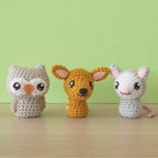 Backyard Critters 4 Crochet Amigurumi Pattern