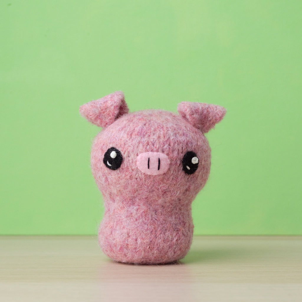 Born in a Barn 1 Felted Knitting Pattern